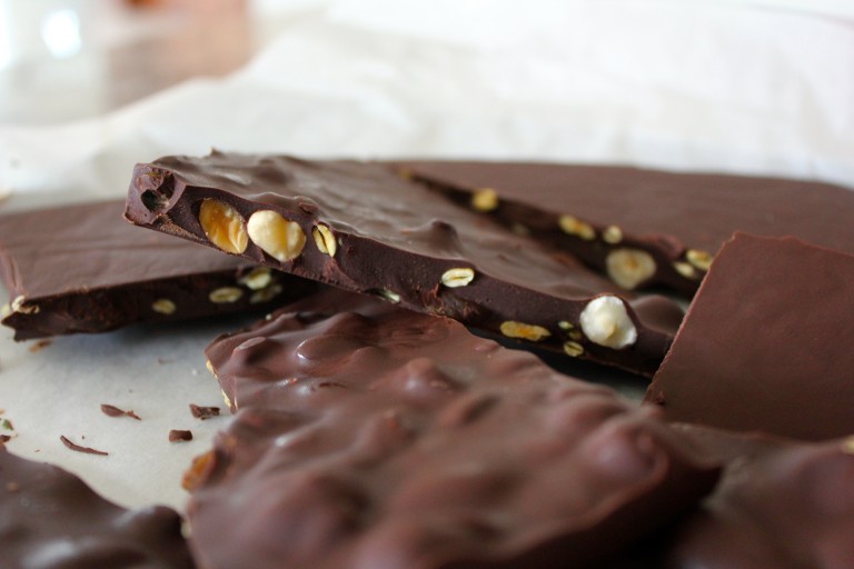 Fruit & Nut Chocolate Slab (without the extra calories!) Joie De Vivre